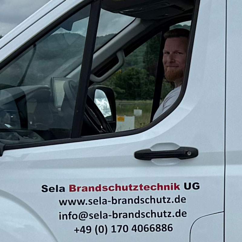 Brandschutzbeauftragter Michael Stockwell ist zertifiziert nach DGUV 205-003