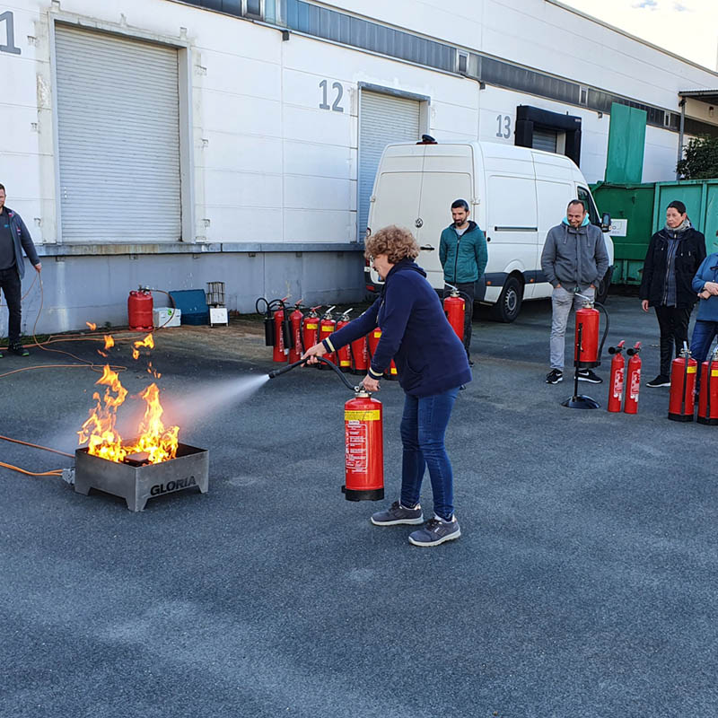 Die Ausbildung zum Brandschutzhelfer / zur Brandschutzhelferin